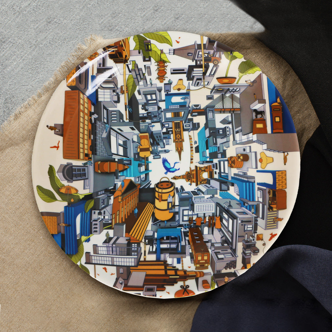 City of Dreams | Decor Plate | 10 inch