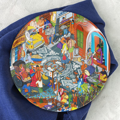 City of Poetry | Decor Plate | 10 inch