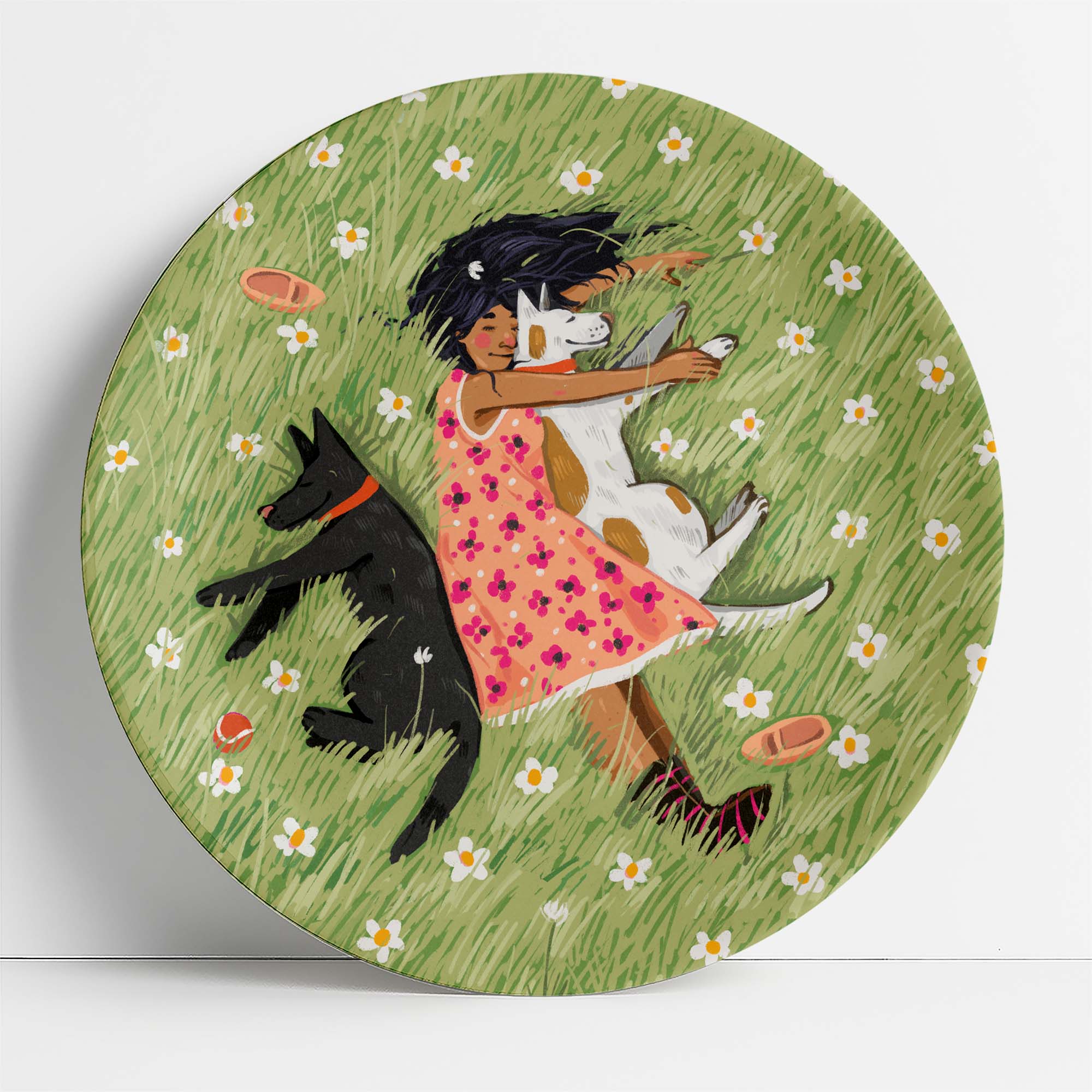 A Day in the Hills | Decor Plates | 5"