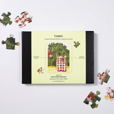 Legacy | Postcard puzzle with frame | 12 pieces