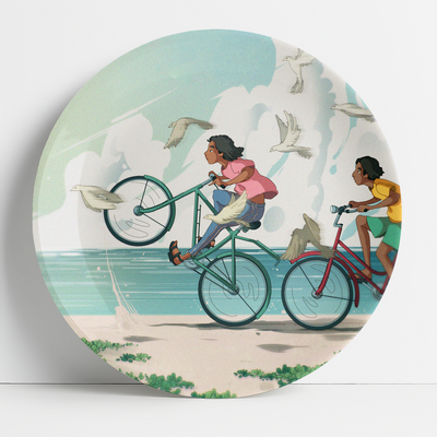 Echoes of Youth | Decor Plates | 10"