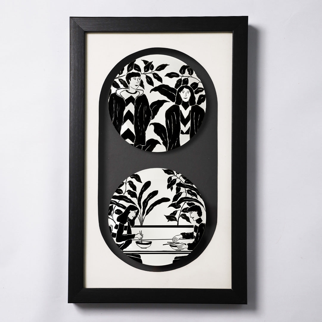 Letting Love in - Act I - Framed Decor Plates