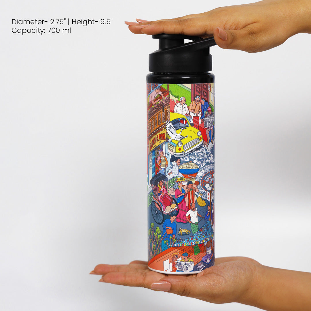 City of Poetry | Leakproof Stainless Steel Bottle