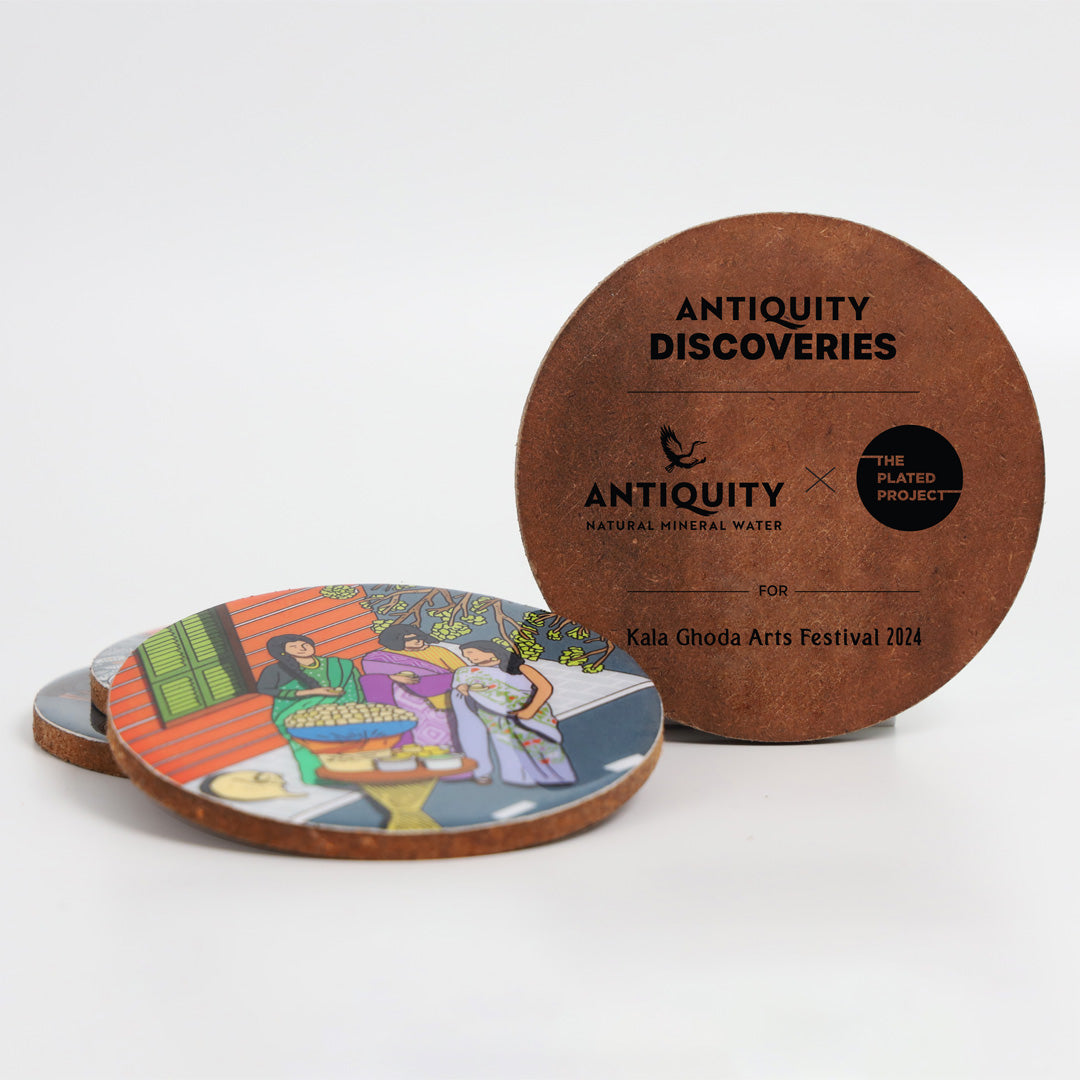 City of Poetry | Coasters | Set of 4