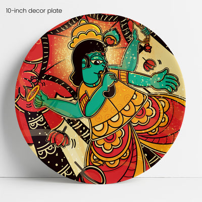 Sarathi | Decor Plates | Set of 6 |10", 7", 5"