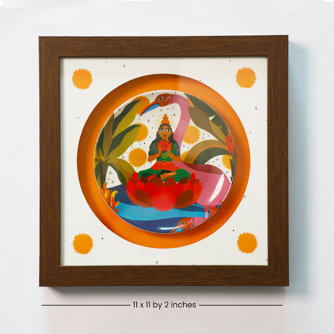 The Heart of the Molai Forest - Framed Decor Plate