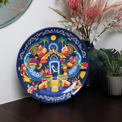 The House of Celebration | Decor Plate | 10 inches