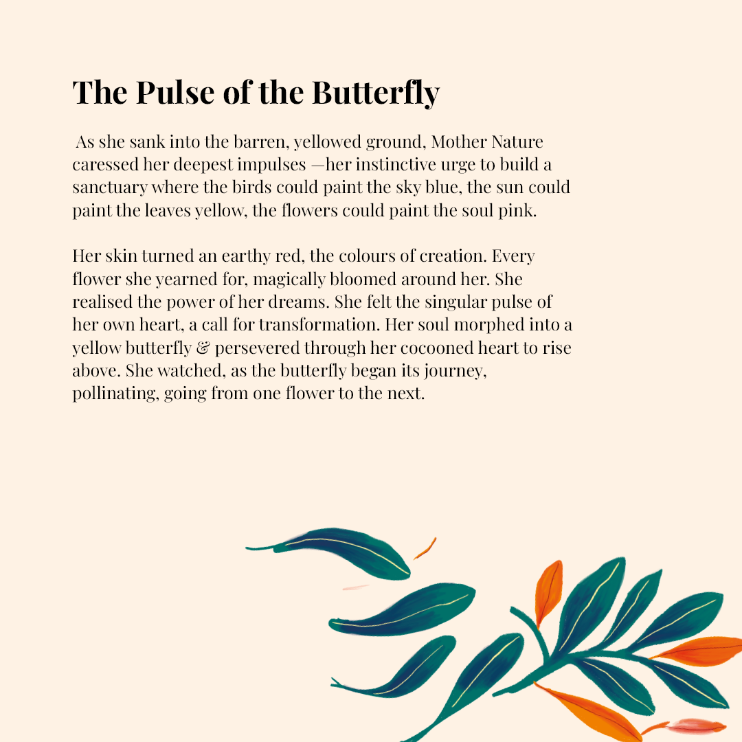 The Pulse of the Butterfly - Framed Decor Plate