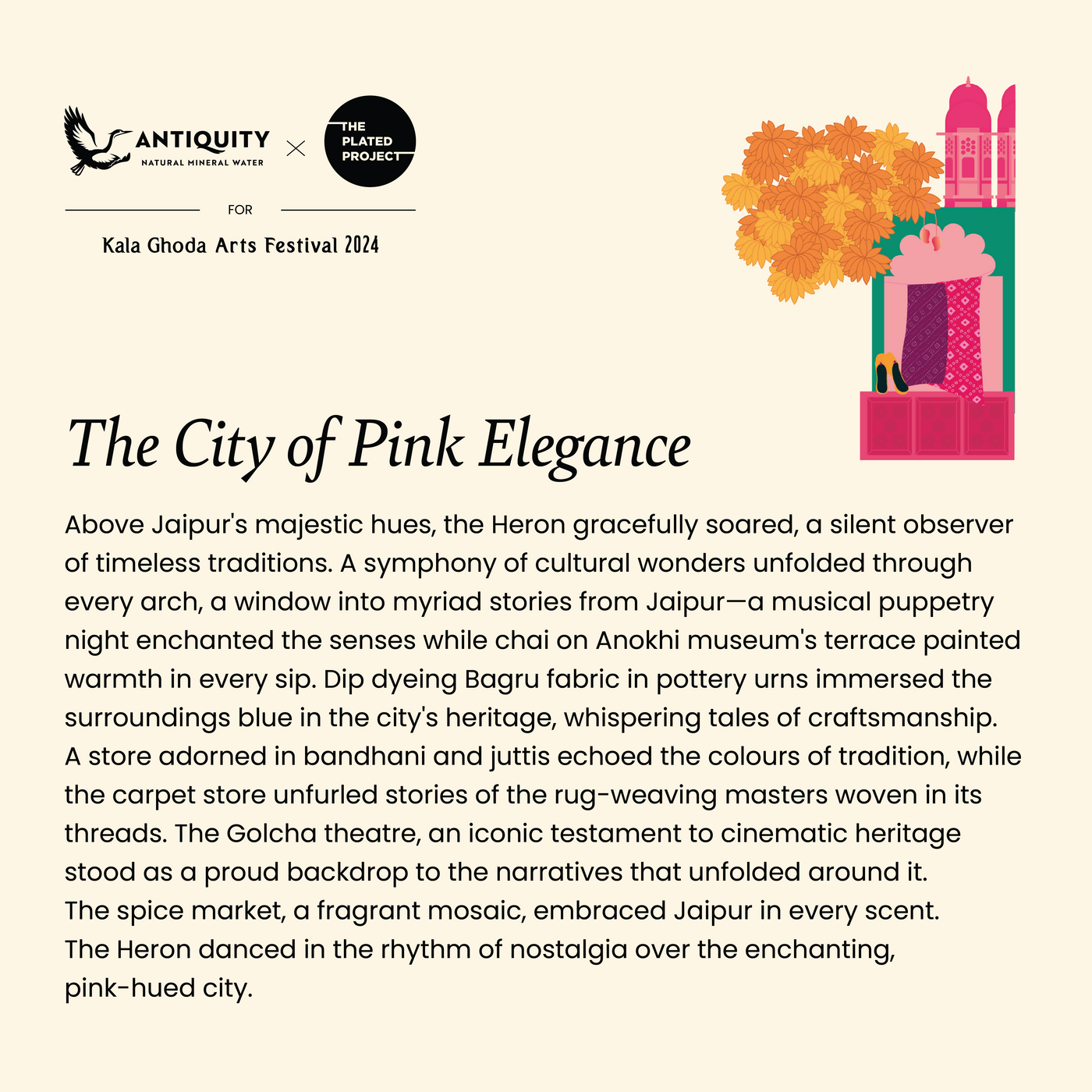 City of Pink Elegance | Leakproof Stainless Steel Bottle