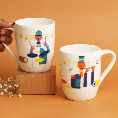 The Notes Mugs (Set of 2)