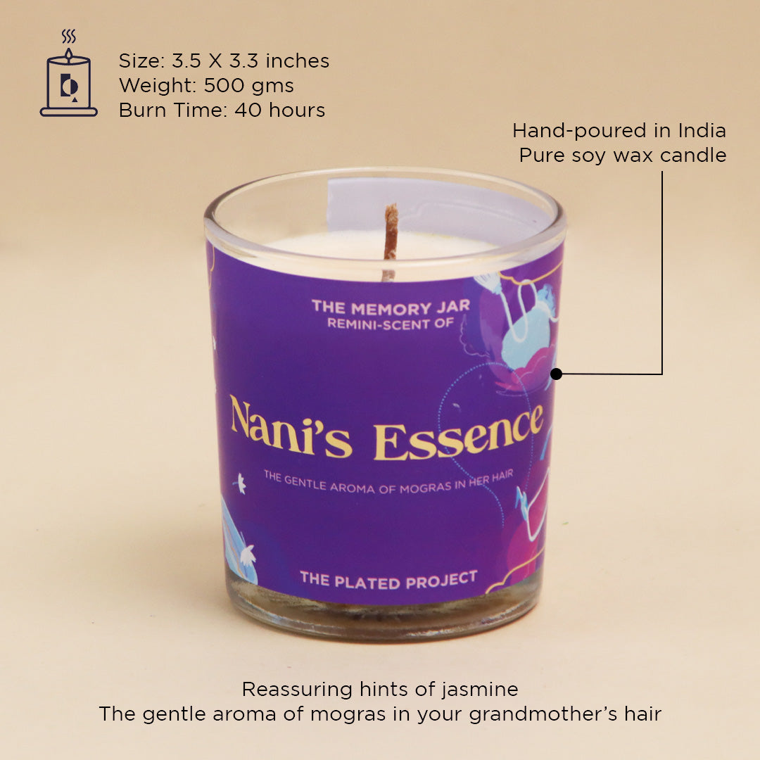 Nani's Essence - Memory Jar Candle