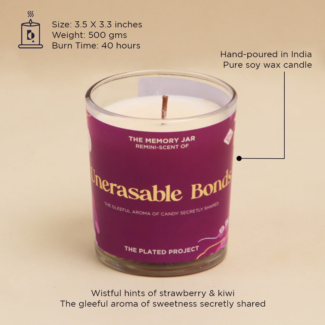 An Unerasable Bond - Memory Jar Candle