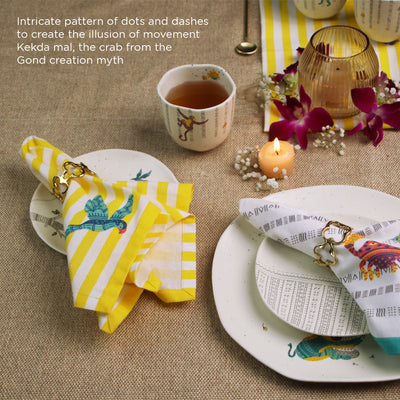 The Dots & Dashes Napkins (Set of 2)