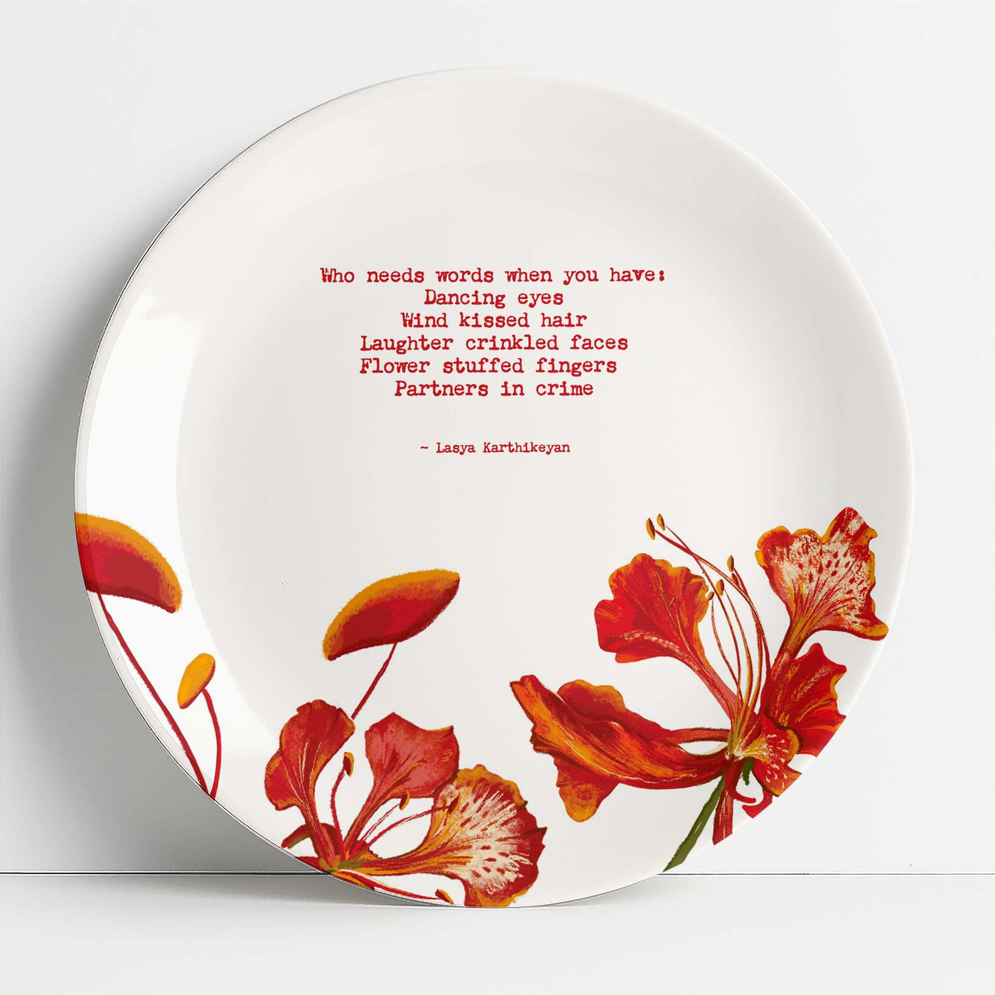 Flowery days (set of 2) - The Plated Project