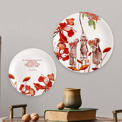 Flowery days (set of 2) - The Plated Project