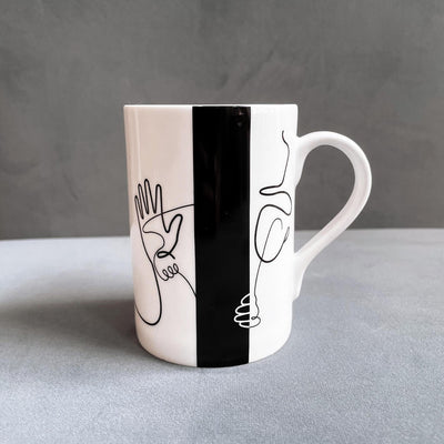 Hide & Seek mugs (set of 2) - The Plated Project